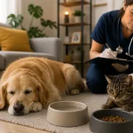 veterinary care in cozy home